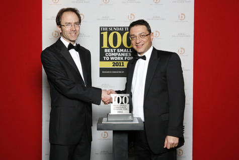 Sunday Times Best Companies to Work for 2011
