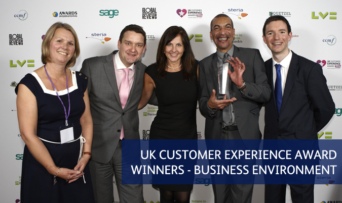 UK Customer Experience Awards Winners UK Customer Experience Awards Winners