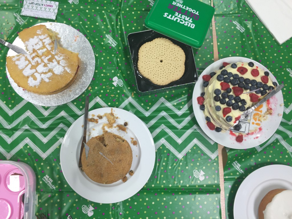 Company cakes at BE's Macmillan Coffee Morning raises £1678