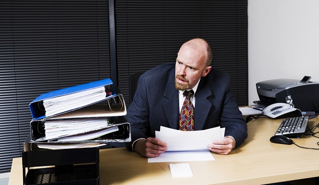 Too much paperwork!