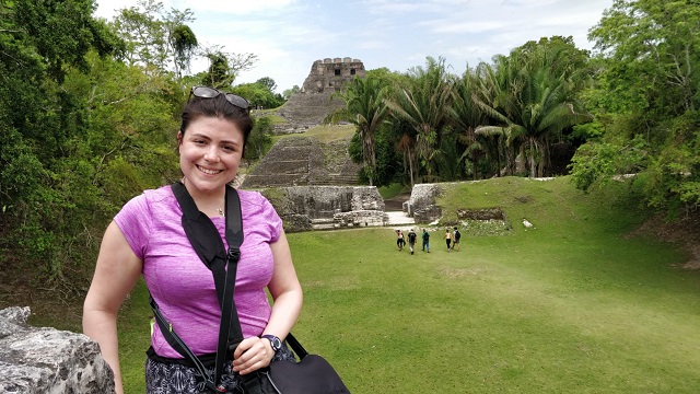 Pronounced Shoo-nan-too-nitch - site of the Mayan ruins