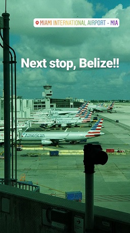 Belize 2018 volunteer trip - Day 1 - planes, trains and automobiles... oh and golf buggies too!