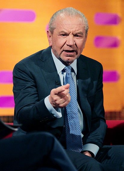 Lord Alan Sugar's Twitter post