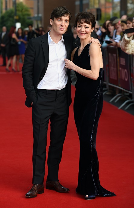 Cillian Murphy and Helen McCrory at the premiere of Peaky Blinders: Series 2 at Broad Street Cineworld, Birmingham.
