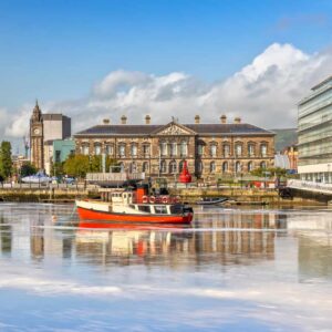 The iconic Custom House